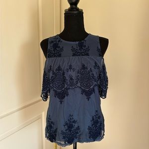 Mi Ami Woman’s Blue Blouse